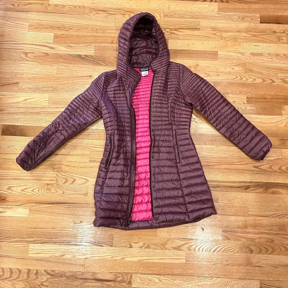 Patagonia puffer coat long